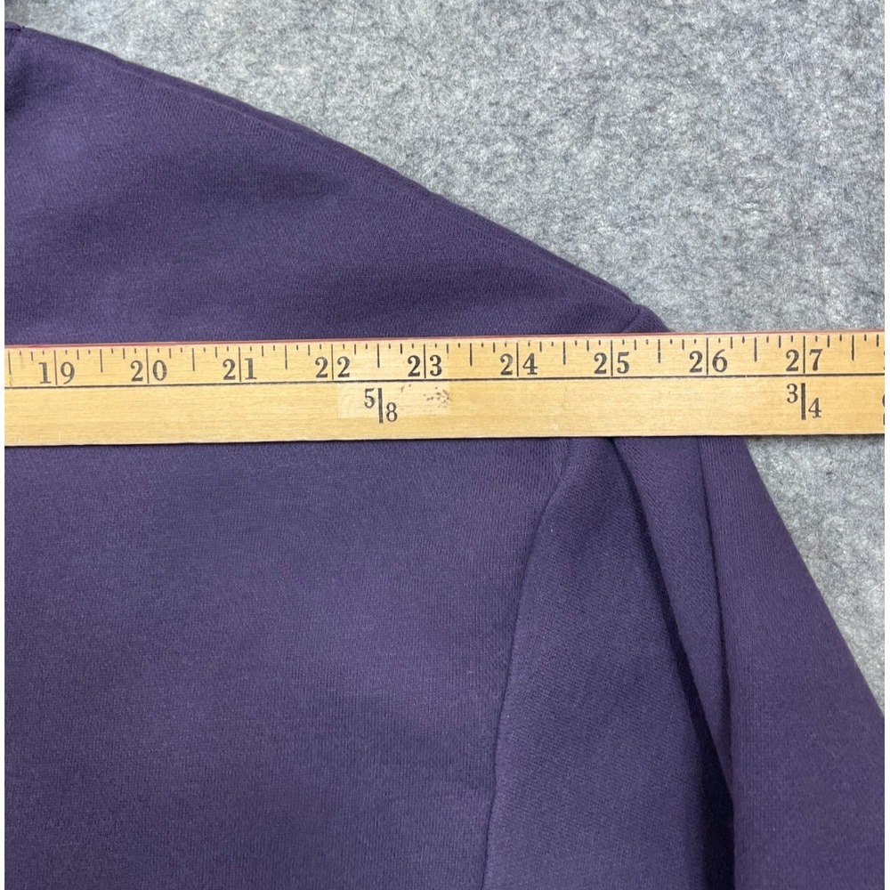 Comfrt Signature Hoodie Unisex Adult L Blackberry Purple Sweatshirt Thick Cozy - Picture 8 of 12